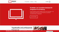 Desktop Screenshot of medienhandbuch.at